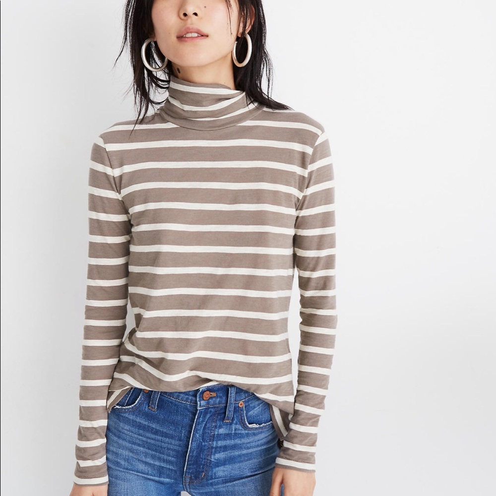 Madewell Whisper Cotton Turtleneck